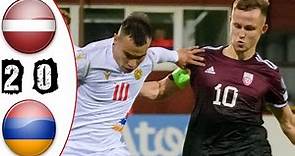 Latvia vs Armenia 2-0 Highlights | UEFA EURO 2024 Qualifier