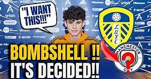 🚨 BREAKING NEWS!! 🔥 JUST IN! LEEDS UNITED SHOCKS WITH THIS DECISION - LEEDS UNITED NEWS TODAY