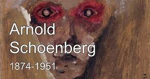 Arnold Schoenberg - 65 paintings (with captions) [HD]