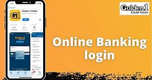 Login Online Banking - Golden 1 Credit Union || Sign On Golden1 Credit Union 2021
