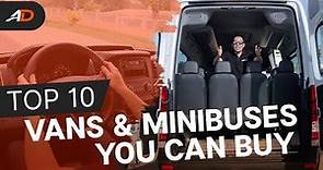 Top 10 Vans & Minibuses in the Philippines - Behind a Desk