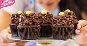 CUPCAKES DE CHOCOLATE IRRESISTIBLES CON UN TOQUE DIFERENTE 🍫 | QUIERO CUPCAKES