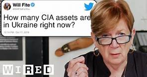 Former CIA Chief of Disguise Answers Spy Questions From Twitter | Tech Support | WIRED