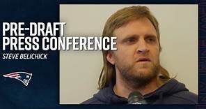 New England Patriots Linebackers Coach Steve Belichick Press Conference | 2023 Offseason Workouts