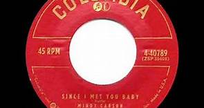 1956 HITS ARCHIVE: Since I Met You Baby - Mindy Carson
