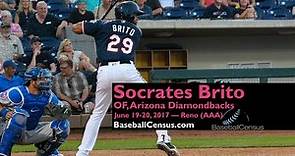 Socrates Brito, OF, Arizona Diamondbacks — June 19-20, 2017