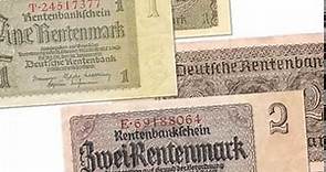 15th October 1923: Rentenmark introduced in Weimar Germany