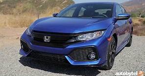 2017 Honda Civic Hatchback Sport Test Drive Video Review