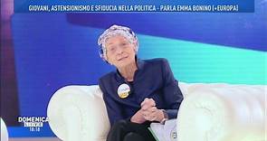Domenica Live: Emma Bonino in vista delle prossime elezioni politiche Video | Mediaset Infinity