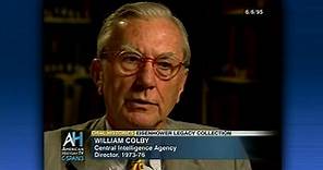Oral Histories-William Colby