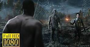 Peter Parker Catches Electro and Sandman in the Forest in the movie Spider-Man: No Way Home (2021)