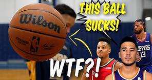 Testing the NEW Wilson NBA Official Game Basketball that EVERY NBA Player HATES!
