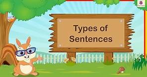 Four Types Of Sentences For Kids | English Grammar | Grade 2 | Periwinkle