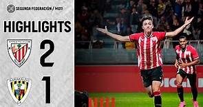 ⚽ Resumen I Bilbao Athletic 2-1 Barakaldo CF I Laburpena I Segunda Federación J11