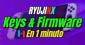 Ryujinx KEYS y FIRMWARE🥒como Instalar Keys y Firmware Ryujinx Actualizadas 🥒(para TODOS los JUEGOS)