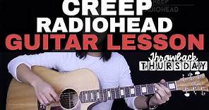 Creep Guitar Tutorial Radiohead Guitar Lesson |Easy Chords + Guitar Cover|