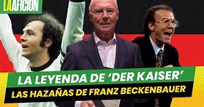 Este fue el legado que dejó Franz Beckenbauer 'Der Kaiser'