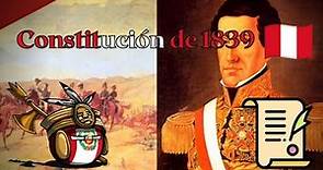 🇵🇪👨‍⚖️🏛️ Constitución Peruana de 1839 👨‍⚖️🏛️🇵🇪