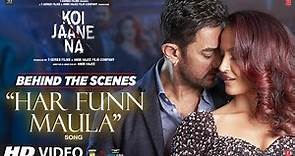 Behind The Scenes - Har Funn Maula | Koi Jaane Na | Aamir Khan | Elli A| Vishal,Zara,Tanishk,Amitabh