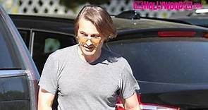 Olivier Martinez Takes His & Halle Berry's Kid Grocery Shopping At Bristol Farms In Beverly Hills