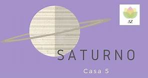 Cómo interpretar a Saturno en Casa 5