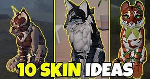 Warrior Cats Ultimate Edition - 10 SKIN IDEAS (Roblox)