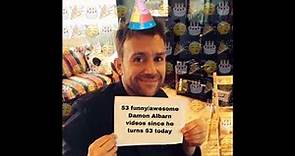 53 funny/awesome Damon Albarn videos since he turns 53 today