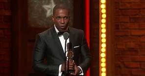 Acceptance Speech: Leslie Odom Jr. - Best Leading Actor in a Musical (2016)