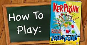 How to play Ker Plunk!
