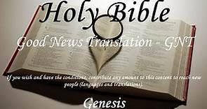 English Audio Bible - Genesis (COMPLETE) - Good News Translation (GNT)