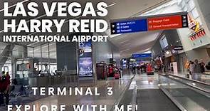 Las Vegas Harry Reid International airport terminal 3 know before you go anxiety help