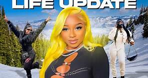 I Would Go To Aspen During A Snow Storm ❄️😳 This Was Crazy 😂 & Guess Who Made Me Try Yellow Hair❓