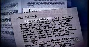 9/27/1998: Experts Dissect JonBenet Ramsey Ransom Note