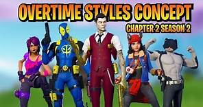 Fortnite Chapter 2 Season 2 OVERTIME SKIN STYLE Concepts!