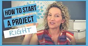 How to Start a Project - 5 Key Steps