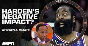 James Harden could be DETRIMENTAL to Russell Westbrook & the Clippers - Stephen A. 😦 | First Take