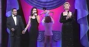 Celine Dion, Angela Lansbury & Peabo Bryson perform "Beauty and The Beast" -64th Academy Awards 1992