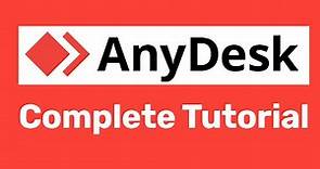 How to use AnyDesk to Access Remote Computer, Transfer Files , Chat and screen share to Another PC