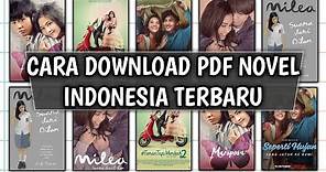 Cara download pdf novel Indonesia | gratis