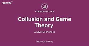 Short Answer - Collusion and Game Theory