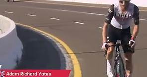 Adam Yates wins Stage 7 at the 2023 UAE Tour 🔥