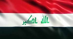 Iraq Flag Waving | Iraqis Flag Waving | Iraq Flag Screen