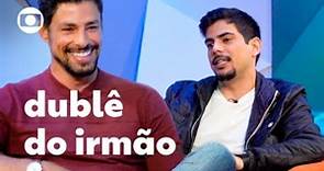 Cauã Reymond terá o irmão, Pável, como seu dublê! | Fantástico | TV Globo