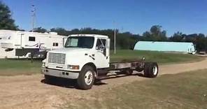 2001 Navistar International 4700 DT466E Truck Chassis