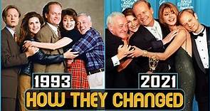 Frasier 1993 Cast Then and Now 2021 How They Changed