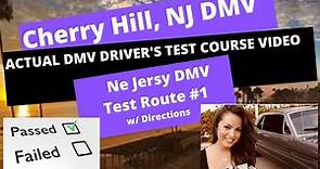 *ACTUAL TEST ROUTE* Cherry Hill NJ DMV Behind The Wheel Drivers Training New Jersey Driving Course 2