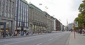 Places to see in ( Hamburg - Germany ) Jungfernstieg