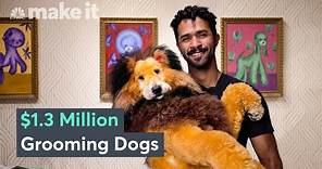 I Bring In $1.3 Million A Year As A Dog Grooming Artist