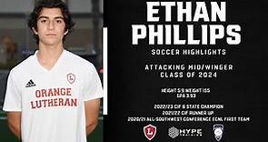 Ethan Phillips Soccer Highlights