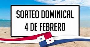 Resultados Lotería de Panamá Domingo 4 de Febrero de 2024 - Lotería nacional de Panamá de hoy
